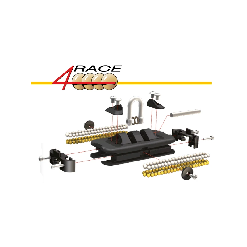 ANTAL Rail équipé 4 Race T100 Contrôle 2:1 – Image 2