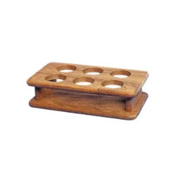 ARC Porte-verres Pour Paroi Teck