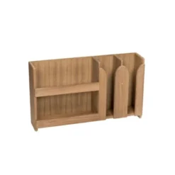 ARC Vaisselier Mural Teck