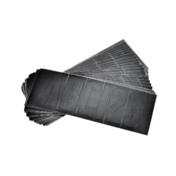 ATTWOOD Kit Lettres Immatriculation Noir