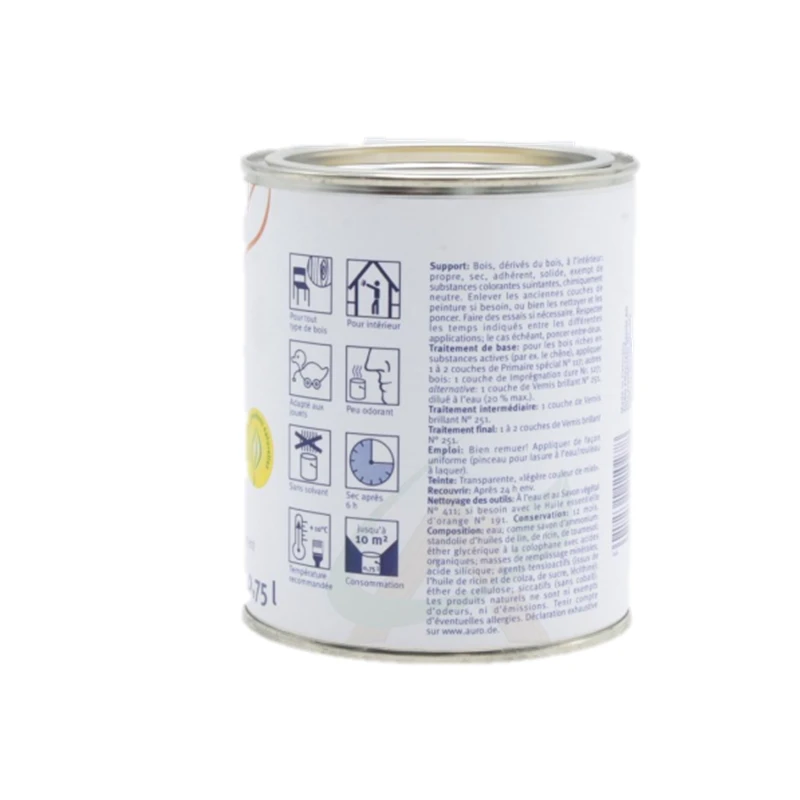 AURO Vernis Transparent Brillant N°251 – Image 3