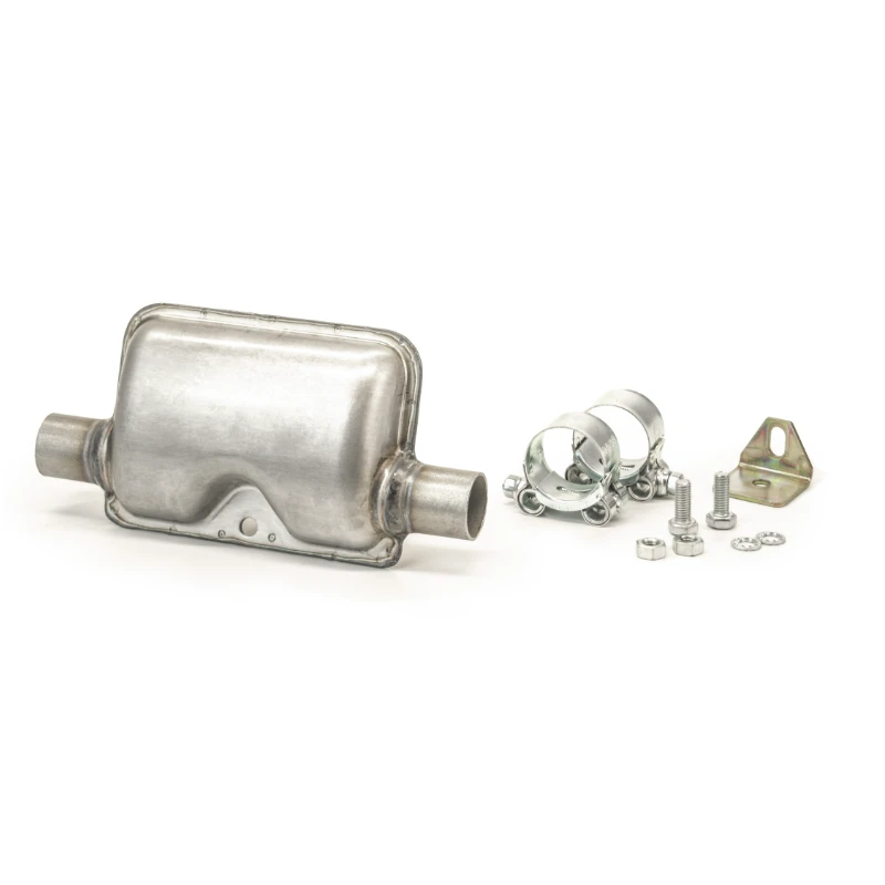 AUTOTERM Silencieux D'échappement Rectangle Ø 24 Mm