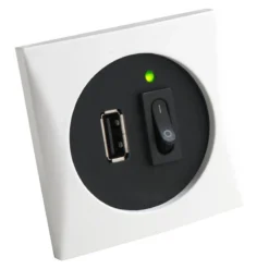 BATSYSTEM Prise USB Avec Interrupteur