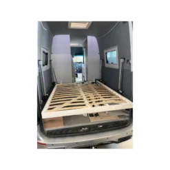 CARBEST Lit Escamotable électrique Sur Rail