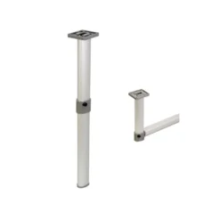 CARBEST Pied Articulé Table Cloison 315 - 675 Mm