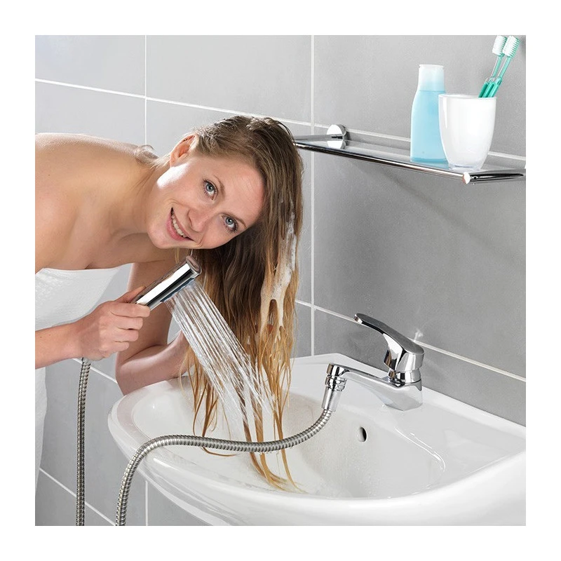 WENKO Douchette Pour Lavabo à Fixation Rapide – Image 2