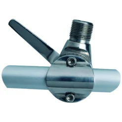 GLOMEX RA165 Rotule Fixation Balcon Inox