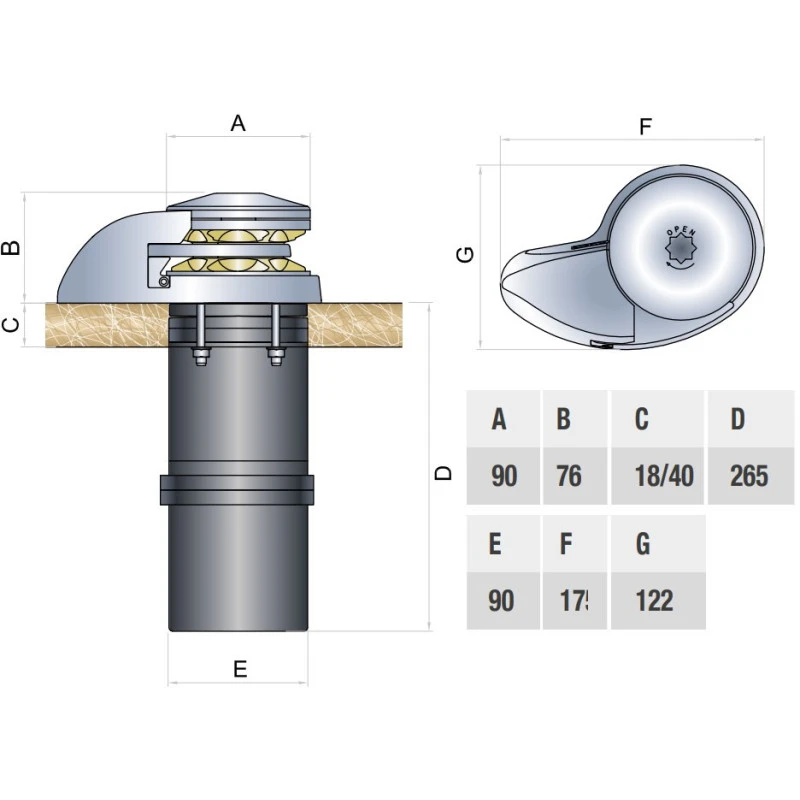 ITALWINCH Smart-V 500 W – Ø 6 Mm – Image 2