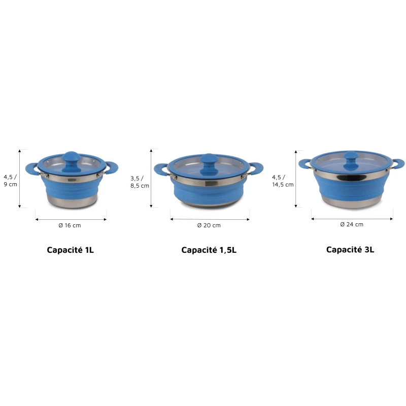 KAMPA Saucepans Faitout Pliable – Image 3