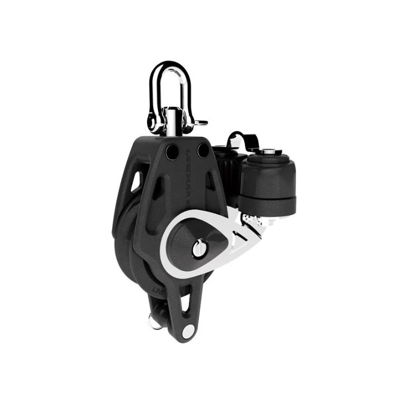LEWMAR Control Poulie Simple émerillon + Ringot + Coinceur