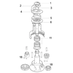 LEWMAR Pièces Détachées Winch Evo 55ST