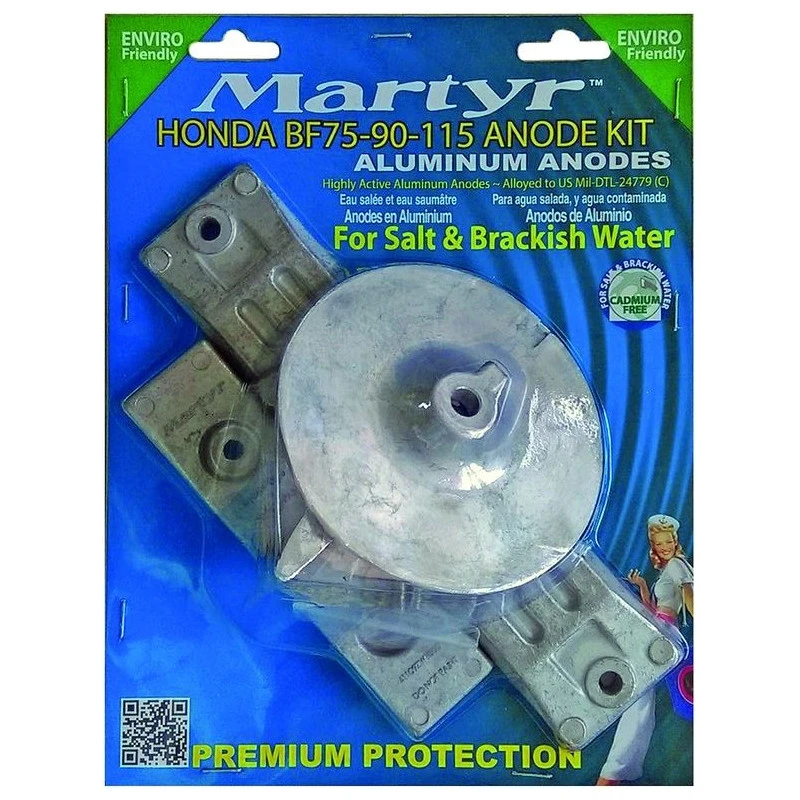 MARTYR Kit Anodes Honda BF75-90-115