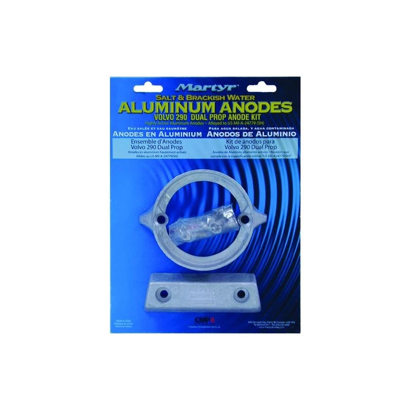 MARTYR Kit Anodes Volvo Z Et Sail Drive – Image 2