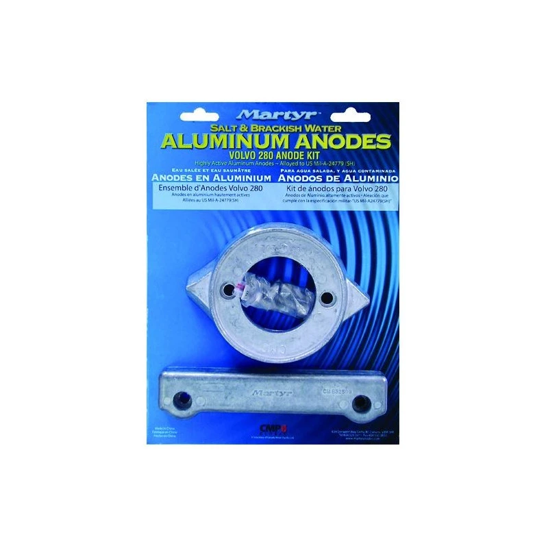 MARTYR Kit Anodes Volvo Z Et Sail Drive – Image 3