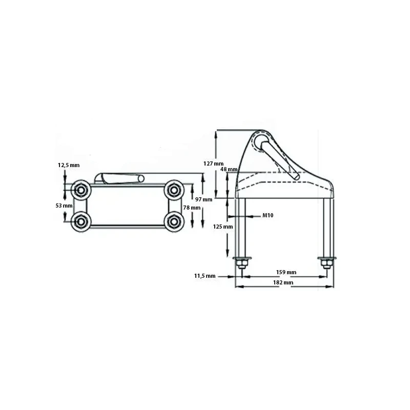 MAXWELL Bloqueur De Chaîne Surélevé – Image 2