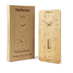 NORTHCORE Horloge De Marée & Heure Verticale