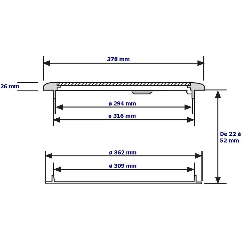 NUOVA RADE Trappe Euro ø 38" – Image 2