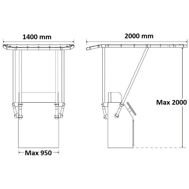 OCEANSOUTH T-Top Heavy Duty Montage Console – Image 3