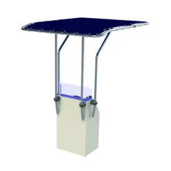 OCEANSOUTH T-Top Alu ø 32 Rétractable Pour Remorque