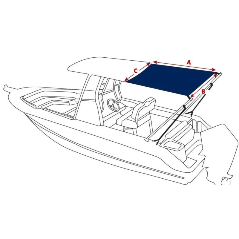 OCEANSOUTH Taud De Soleil Arrière T-Top – Image 5