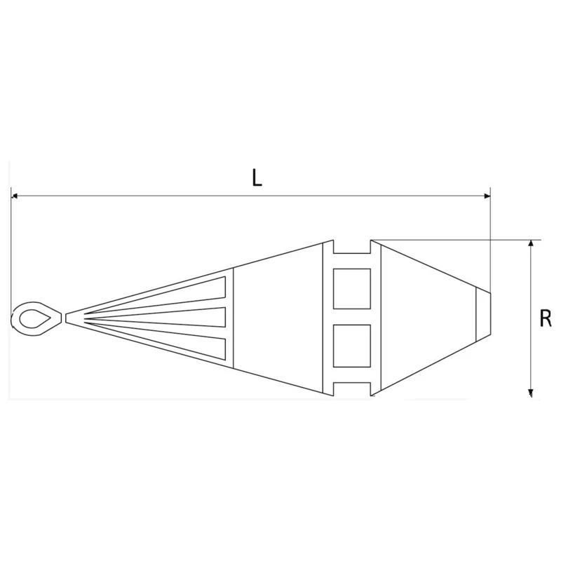 OSCULATI Ancre Flottante Double Cône 10,5 à 24 M – Image 3