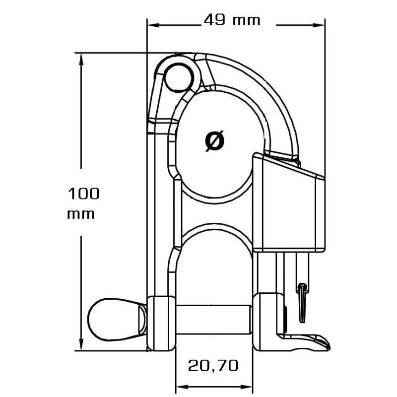 OSCULATI Boucle De Largage Rapide – Image 2