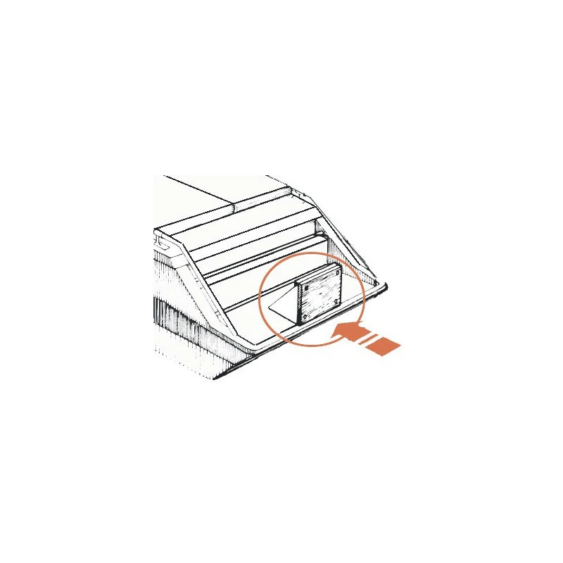 OSCULATI Chaise Fixe Pour Plate-forme – Image 2
