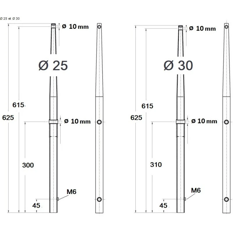 OSCULATI Chandelier 625 Pour Embase Mâle – Image 2