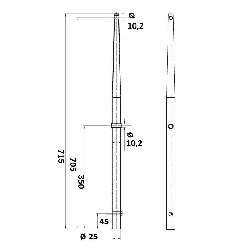OSCULATI Chandelier Inox 710 – Image 2