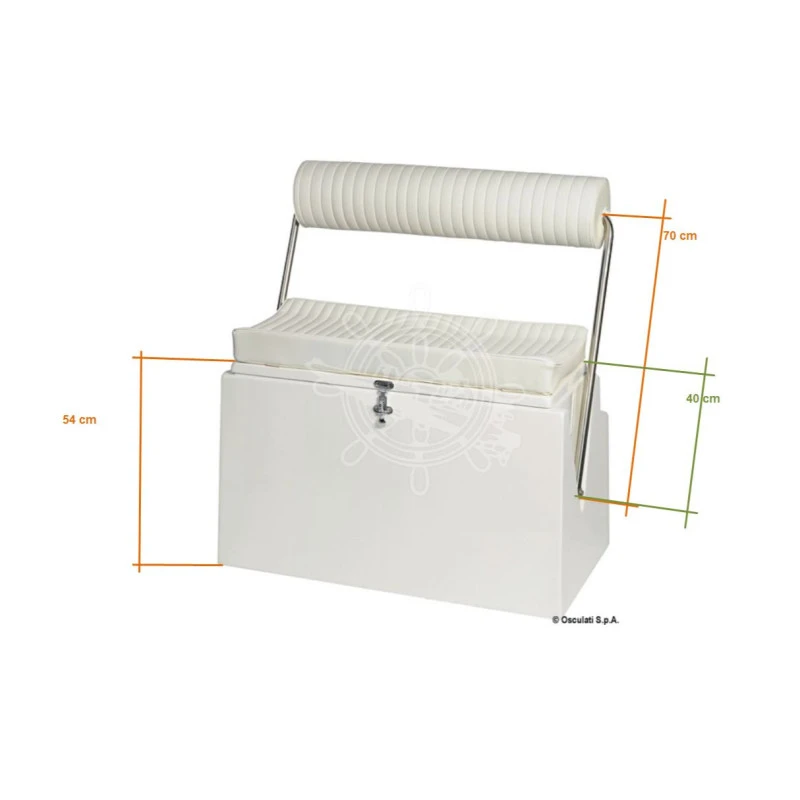 OSCULATI Coffre Fauteuil 2 Places – Image 3