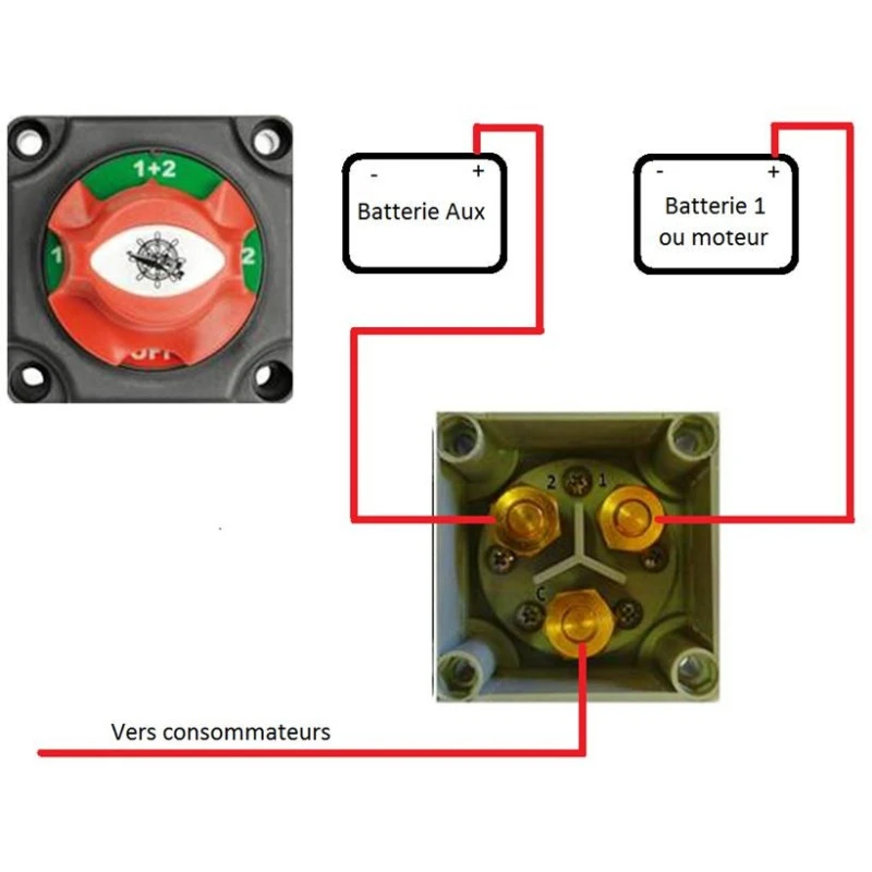 OSCULATI Commutateur De Batterie – Image 3