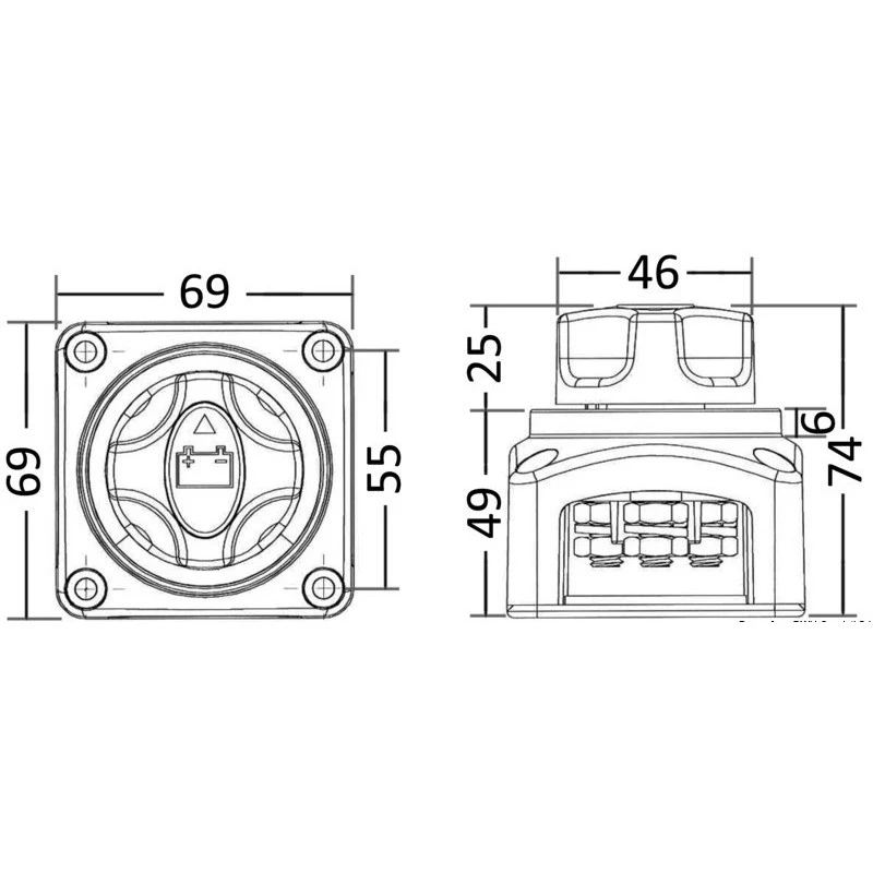 OSCULATI Coupe-batterie – Image 2