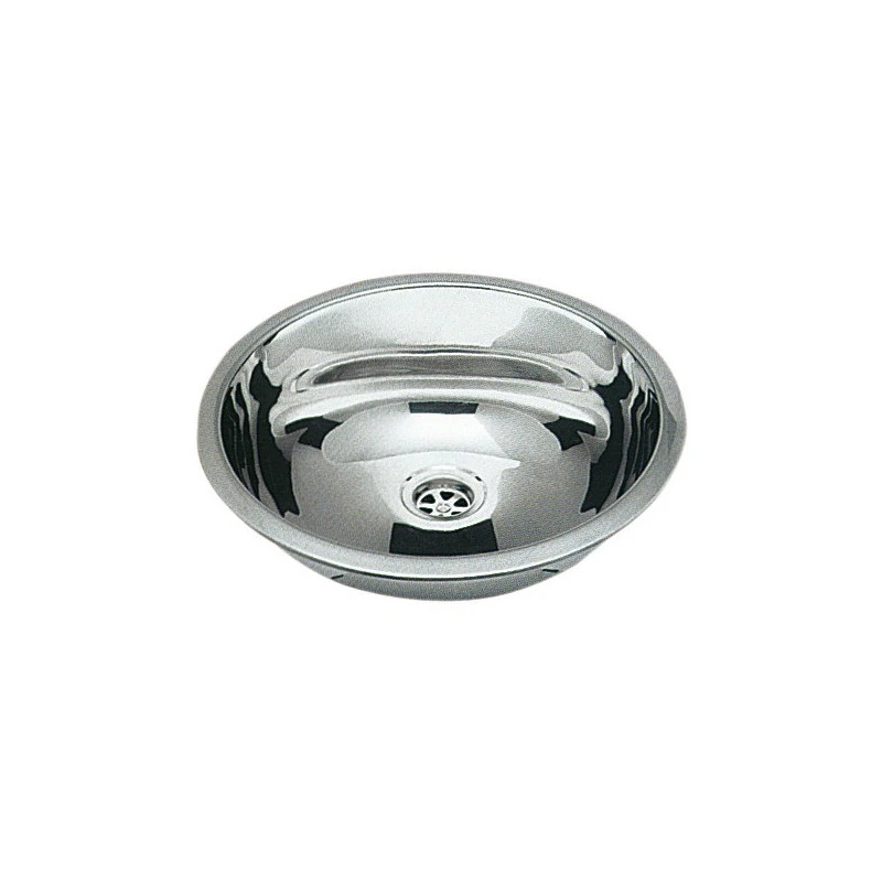 CAN Lavabo Inox Rond