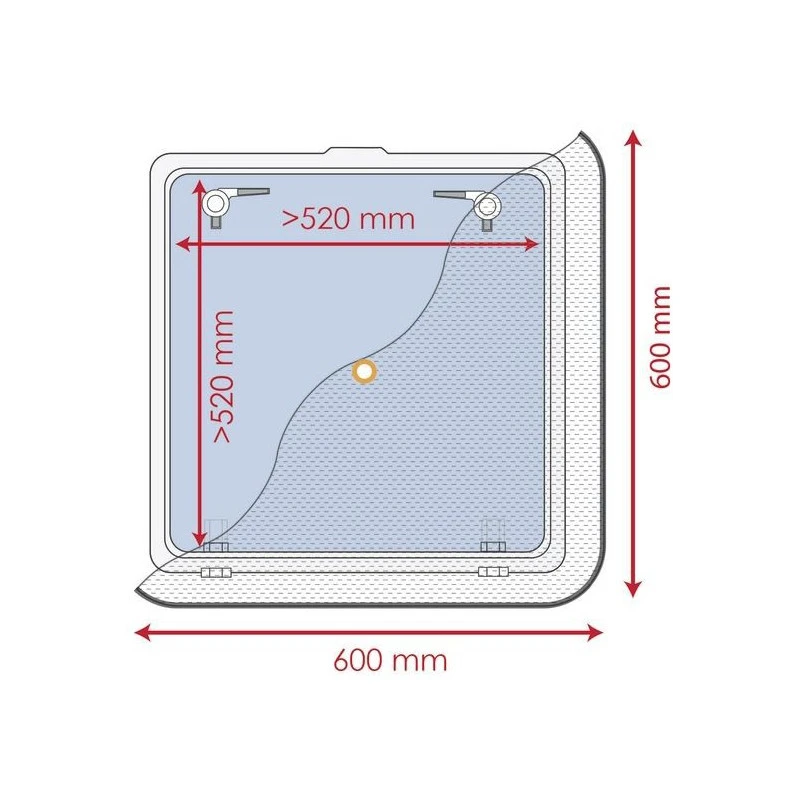 OSCULATI Moustiquaire Pour Panneau De Pont – Image 2
