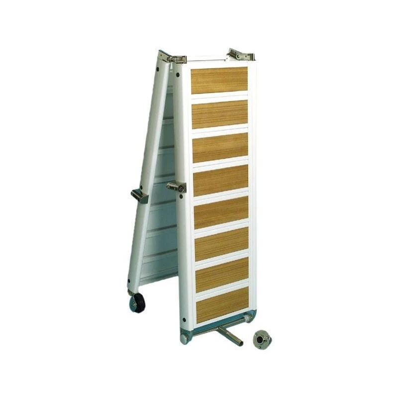 OSCULATI Passerelle Pliante Aluminium Et Iroko – Image 2