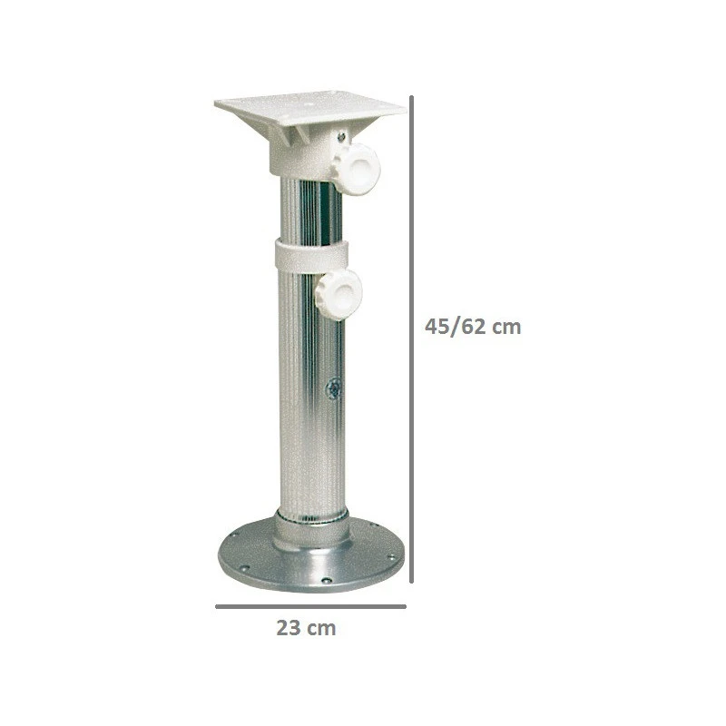 OSCULATI Pied Télescopique Siège Pilote – Image 2