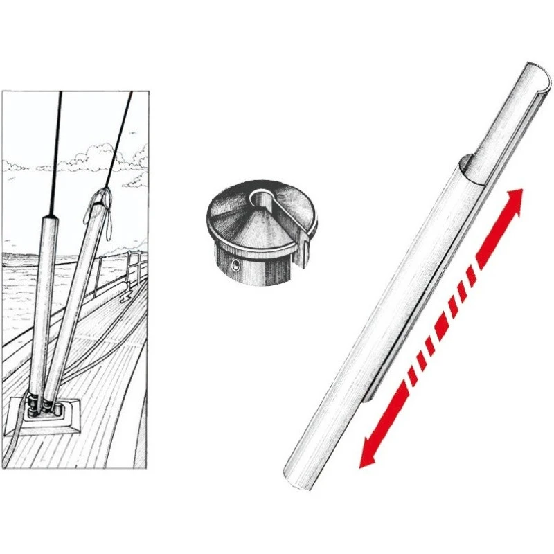 OSCULATI Protection Hauban Aluminium – Image 2