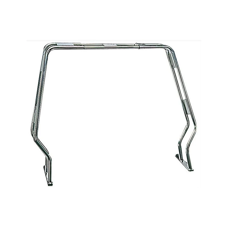 SEAWORLD Roll-bar Rabattable L125 à 180 Inox ø 40
