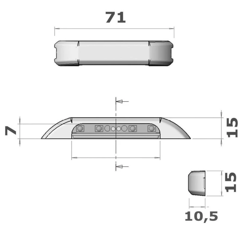 OSCULATI Spot LED Inox Extérieur – Image 3