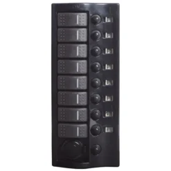 OSCULATI Tableau 9 Disjoncteurs Noir