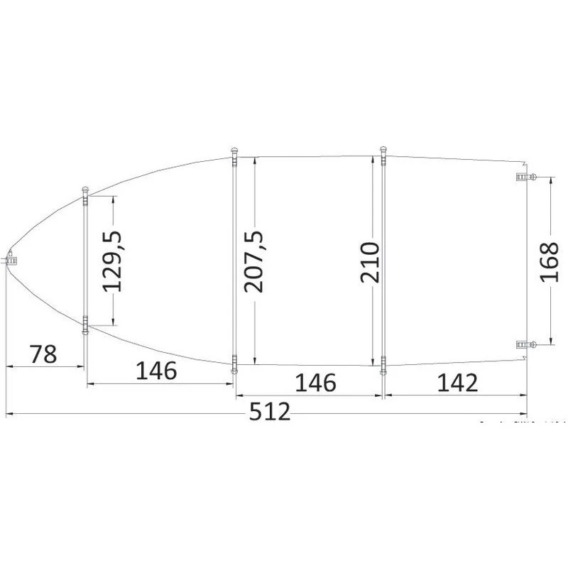 OSCULATI Taud Pour Bateau à Console – Image 3