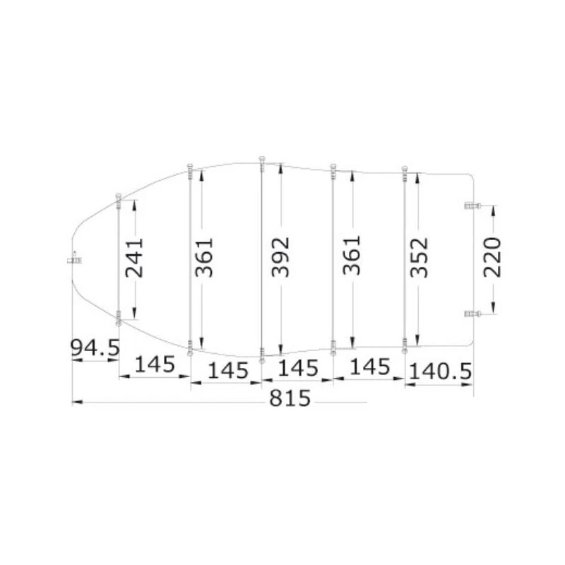 OSCULATI Taud Pour Bateau à Console – Image 4