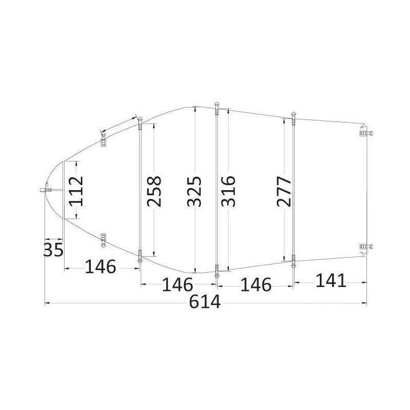 OSCULATI Taud Pour Bateau à Console – Image 9