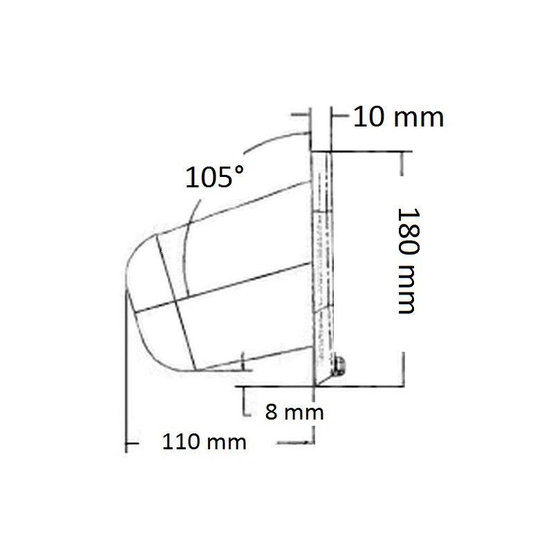OSCULATI Trappe Avec Coffre 47 X 18 Cm – Image 2