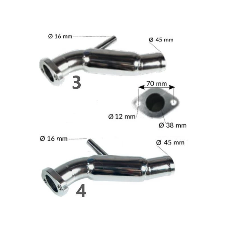 PALBY Coude D’échappement VOLVO Penta MD 1-3, 6, 7, 11, 17 – Image 3