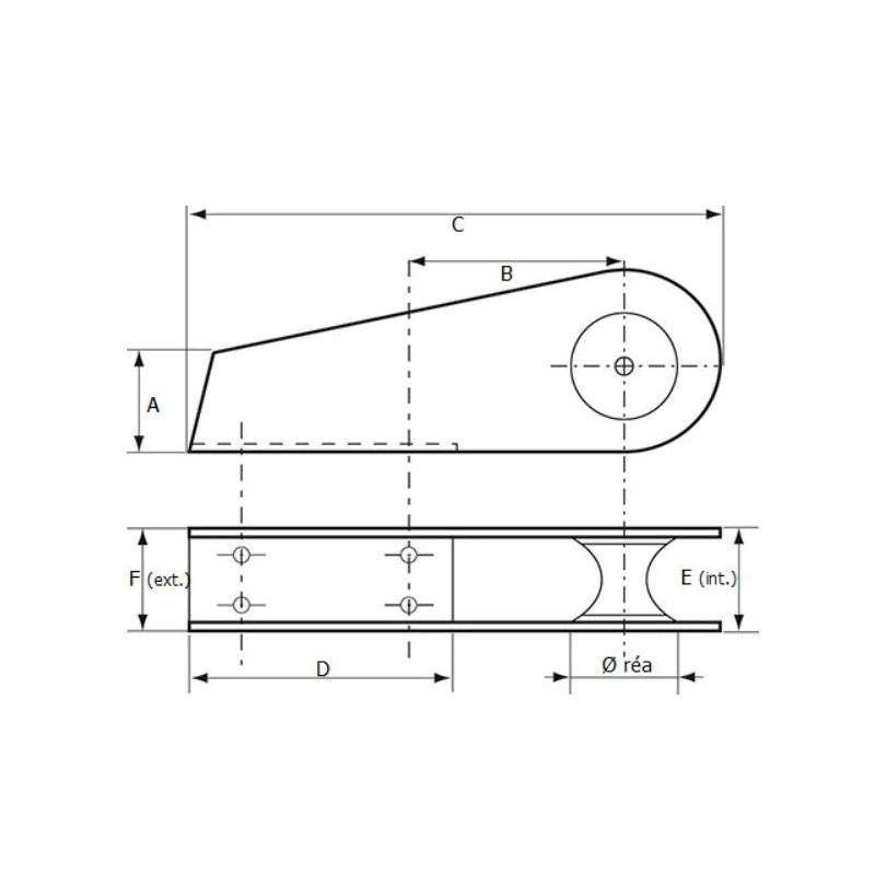 PLASTIMO Davier Aluminium 210 Mm – Image 2