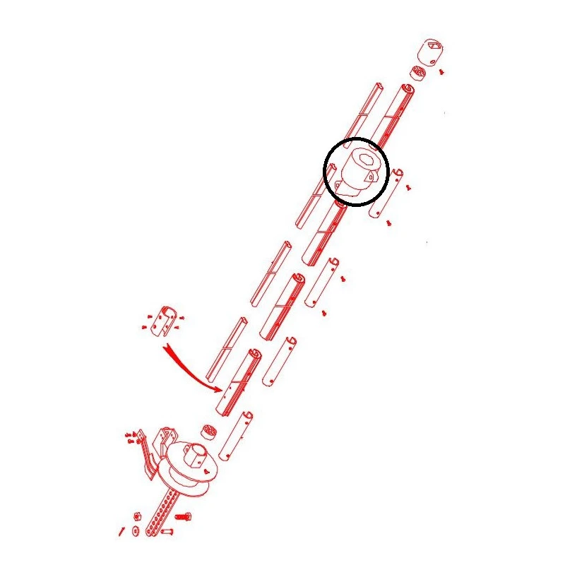 PLASTIMO Emérillon Enrouleur 609 à 811