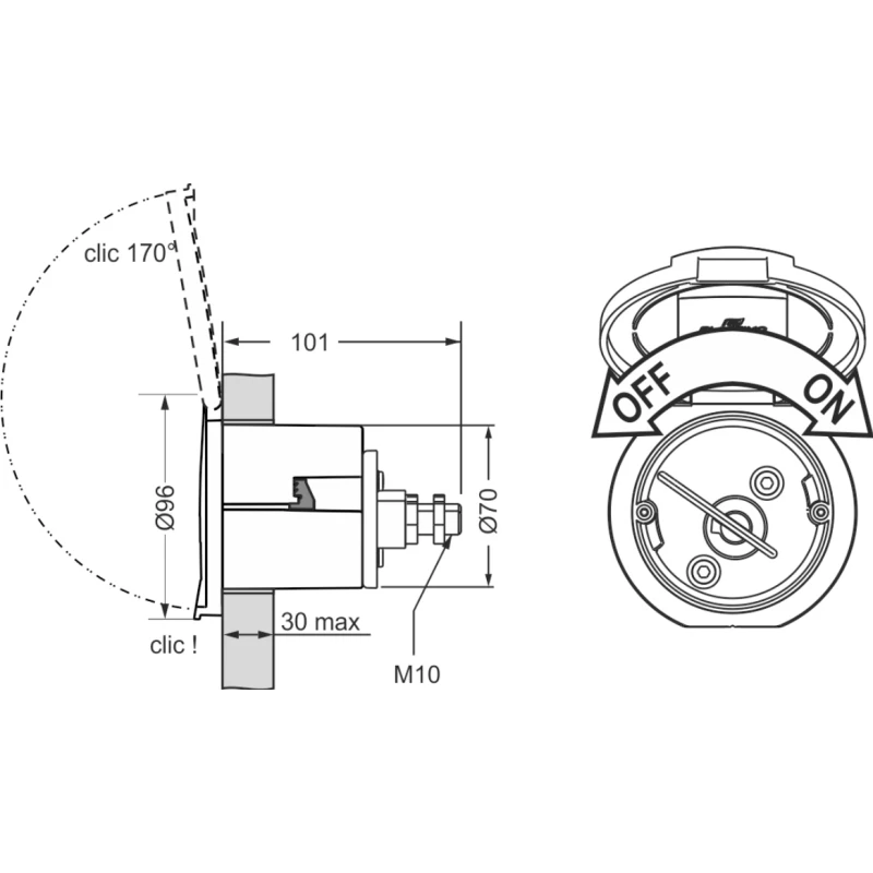 PLASTIMO EZ Elec Coupe Circuit Rond – Image 4