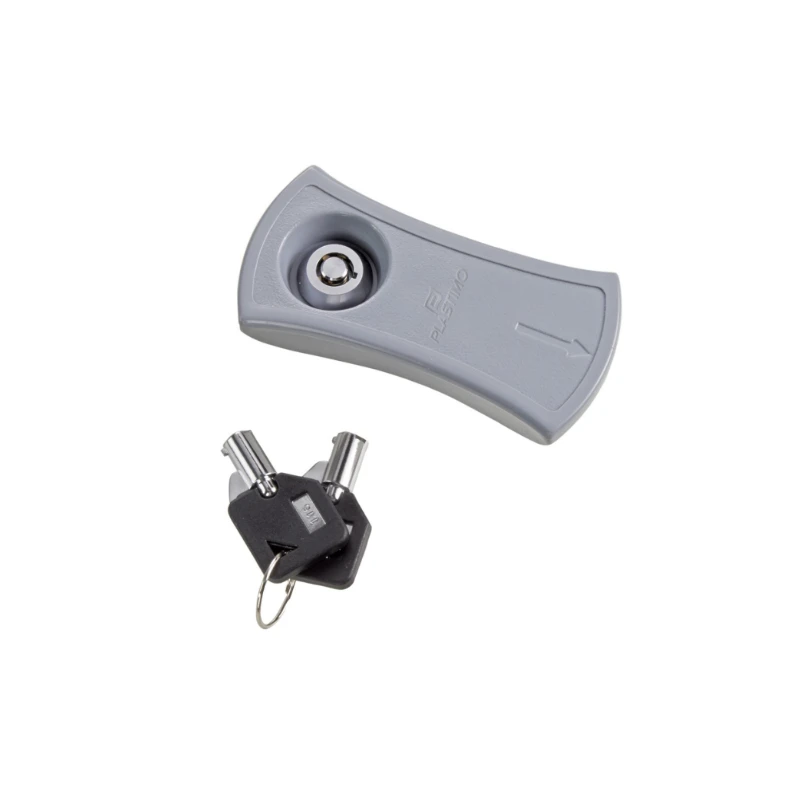 PLASTIMO Kit Serrure Trappe Grise – Image 2