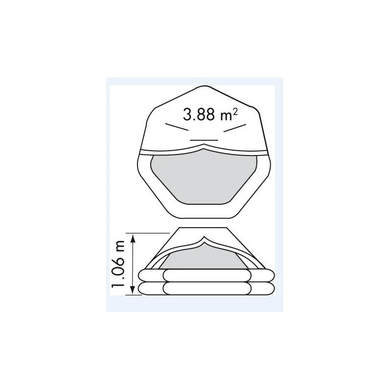 PLASTIMO Radeau Hauturier 10 Personnes Transocéan ISO 9650-1 – Image 3
